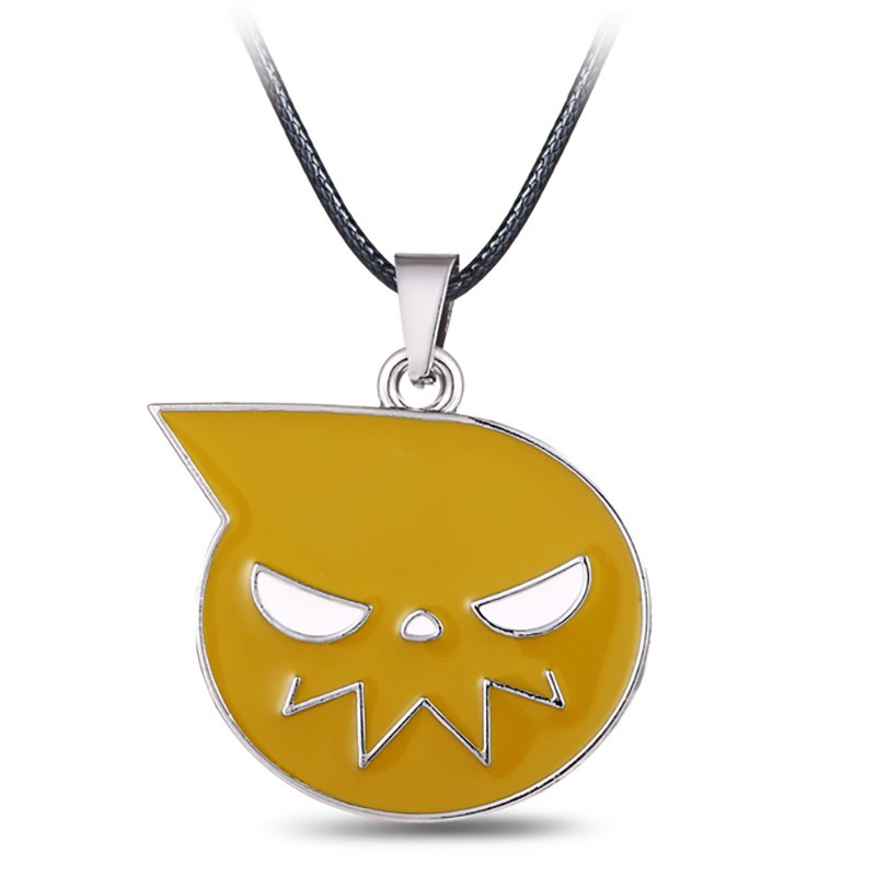 MJ-Jewelry-Anime-Soul-Eater-Soul-Logo-Pendant-Metal-Necklace-Cosplay-Jewelry