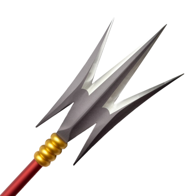 קלשון קאטאקורי מפלדה וואן פיס דוכן שיפודן (5)