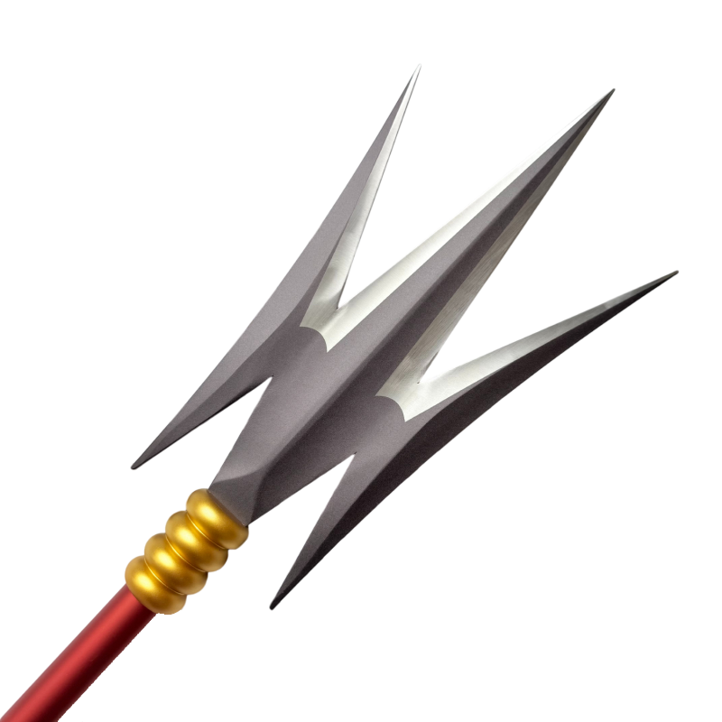 קלשון קאטאקורי מפלדה וואן פיס דוכן שיפודן (5)