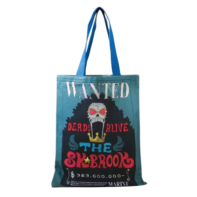 תיק וואן פיס דמויות WANTED פוסטר צוות כובעי הקש (4)